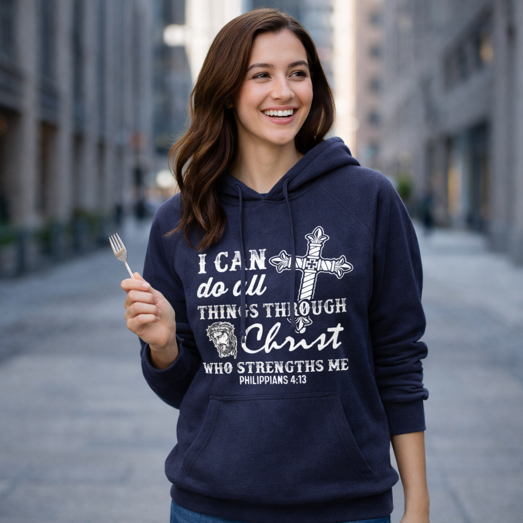 I Can Do All Things Through Christ - True Navy