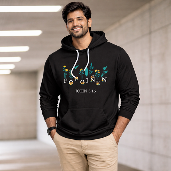 Forgiven – John 3:16 - Black