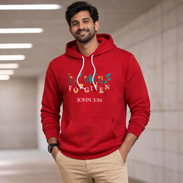 Forgiven – John 3:16 - True Red