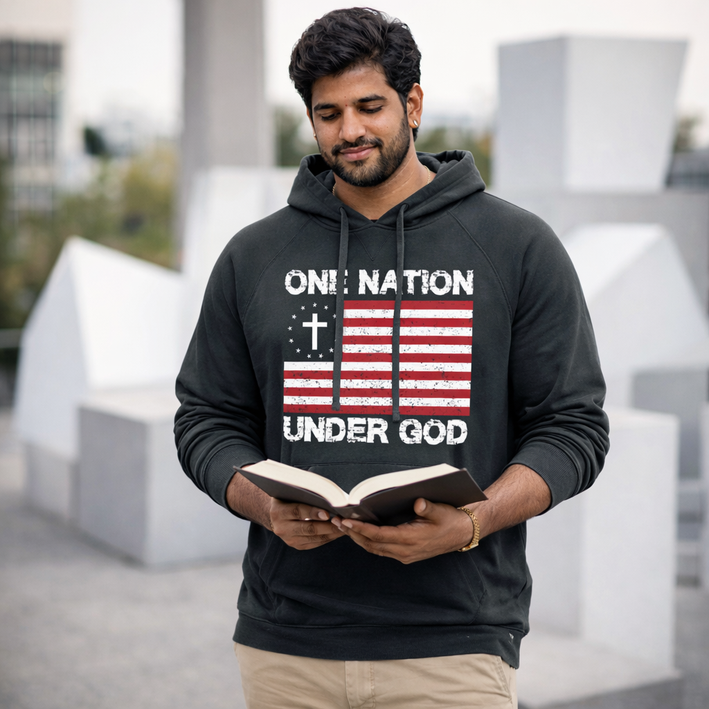 One Nation Under God - Charcoal Grey