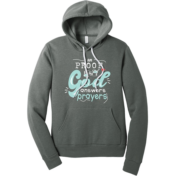 Proof God Answers Prayers - Graphite Heather