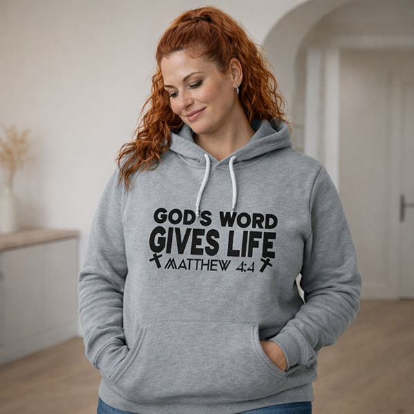 God’s Word Gives Life - Athletic Heather