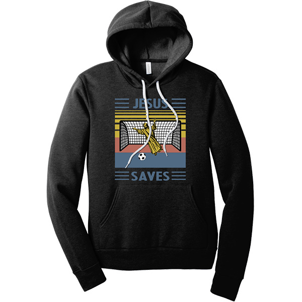 Jesus Saves - Charcoal Grey