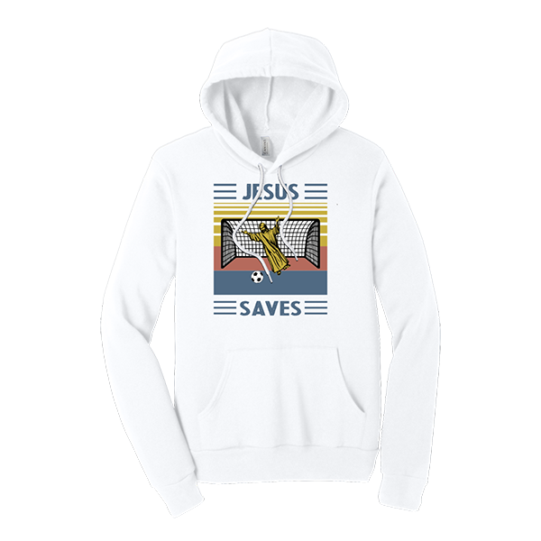 Jesus Saves - White