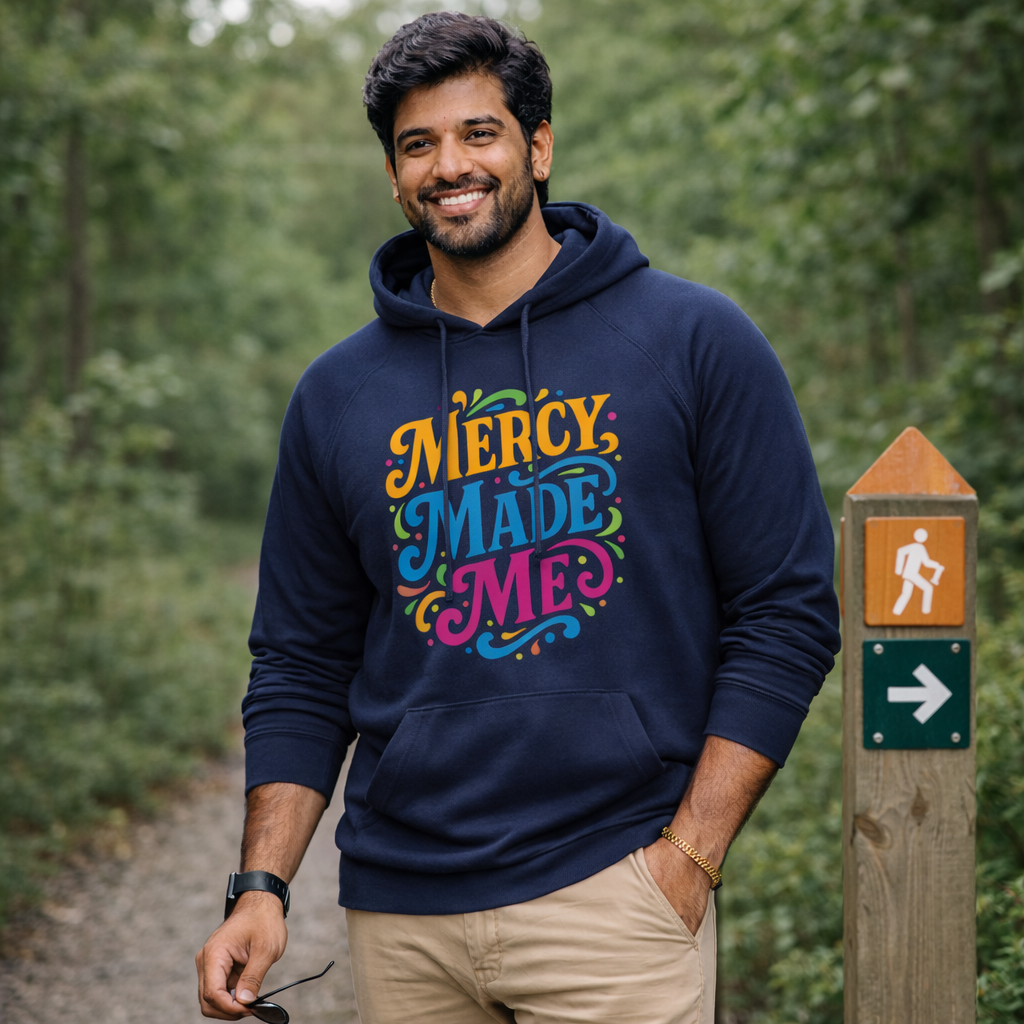 Mercy Made Me - True Navy