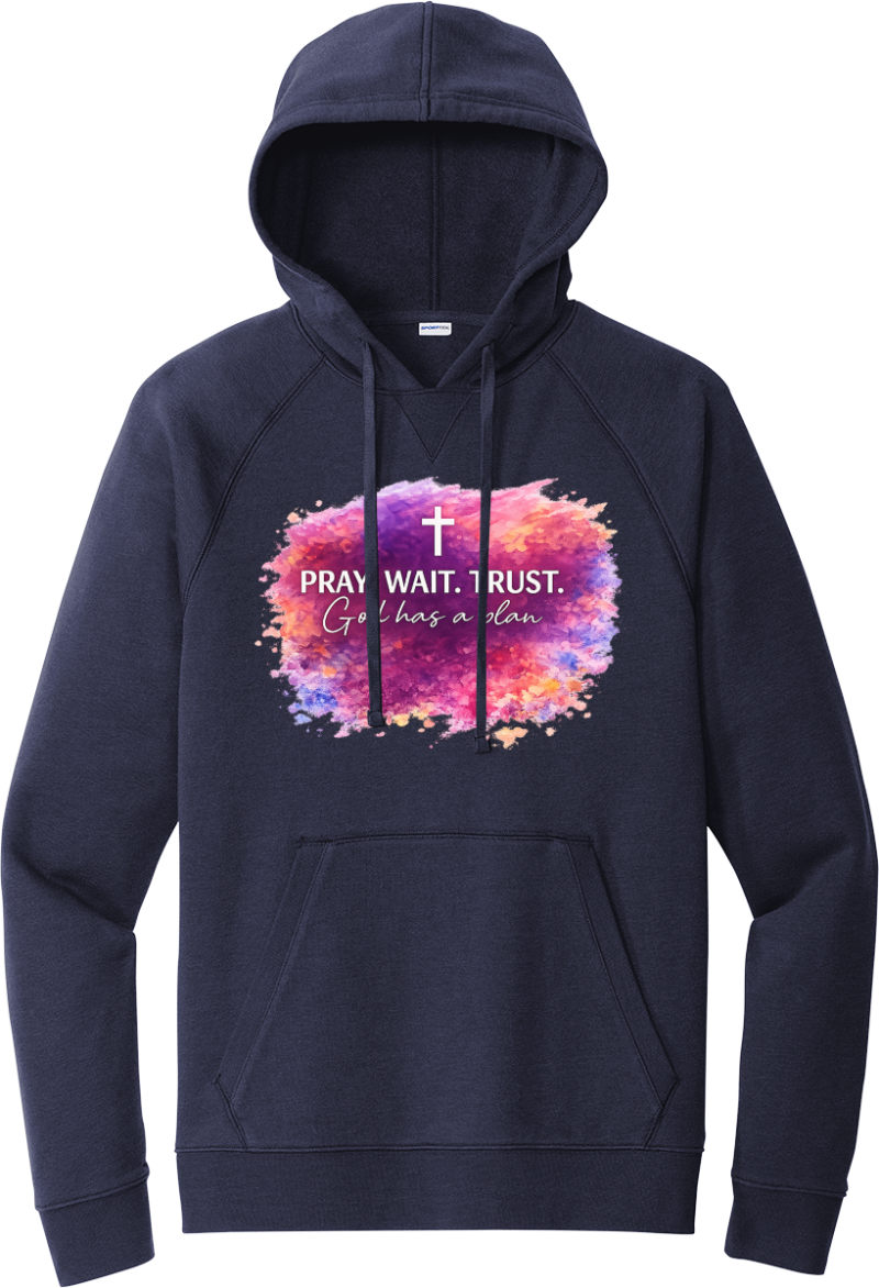 Pray Wait Trust - True Navy