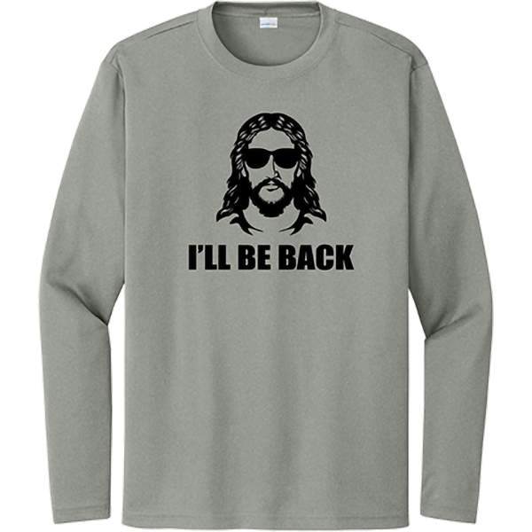 I’ll Be Back - Grey Concrete Heather