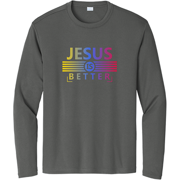 Jesus Is Better - Iron Grey