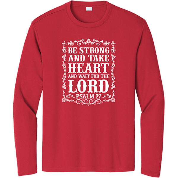 Be Strong and Take Heart - True Red