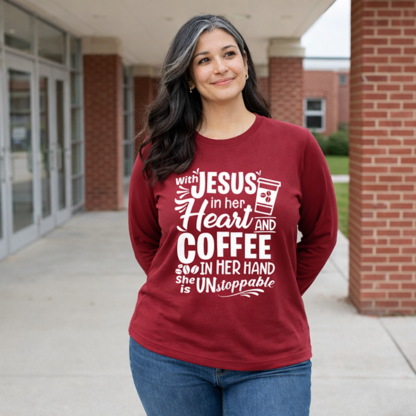 Jesus Coffee Unstoppable - Deep Red