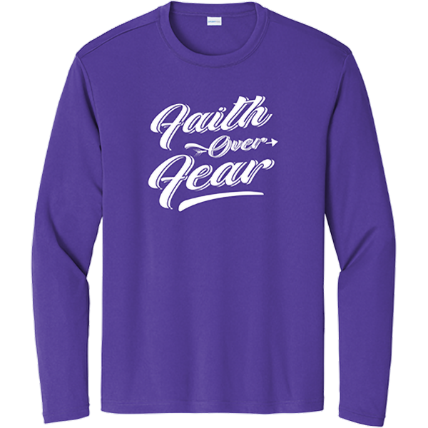 Faith Over Fear - Purple