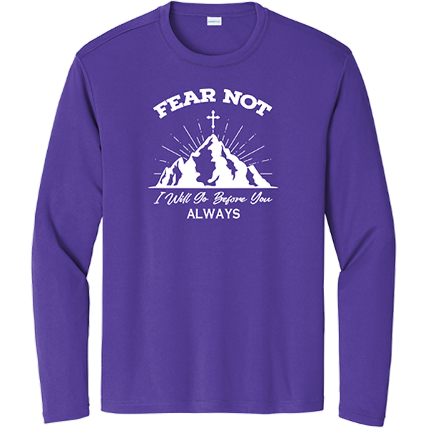 Fear Not I Go Before You - Purple