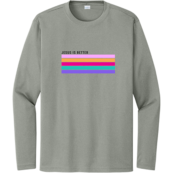 Jesus Is Better - Grey Concrete Heather