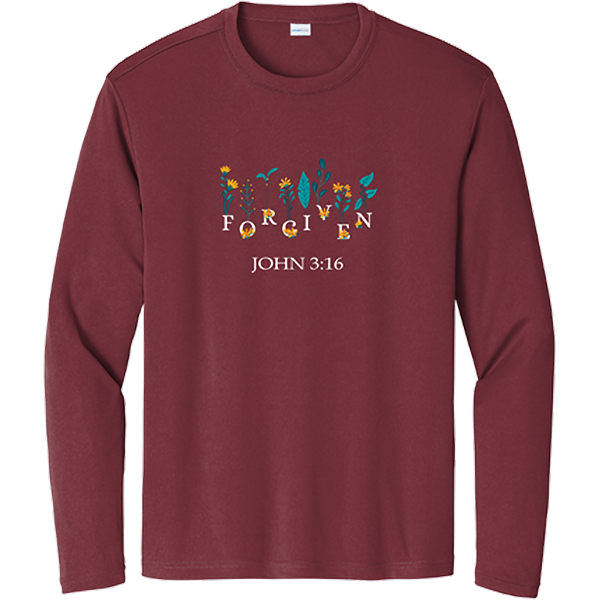 Forgiven – John 3:16 - Maroon