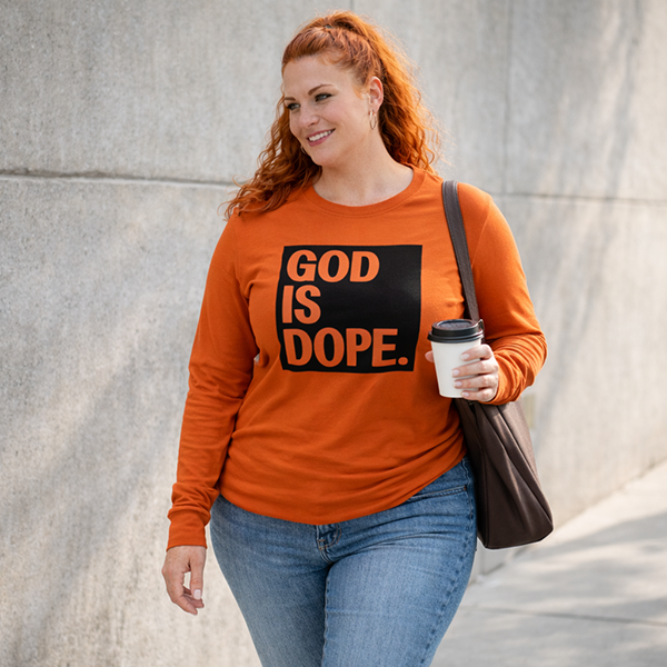 God Is Dope - Deep Orange