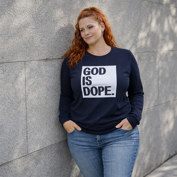 God Is Dope - True Navy