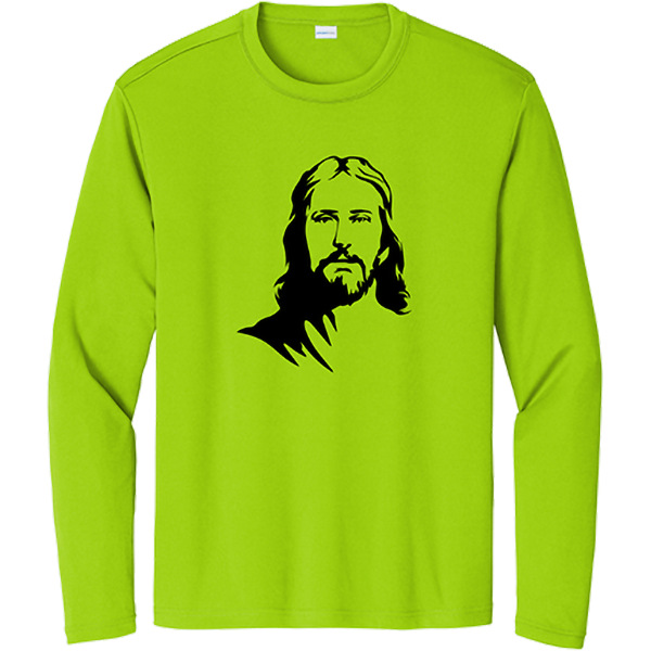 Jesus Portrait - Lime Shock