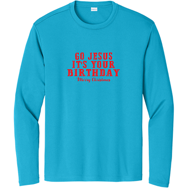 Go Jesus It's Your Birthday - Atomic Blue