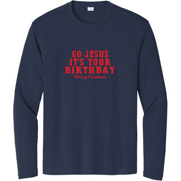 Go Jesus It's Your Birthday - True Navy
