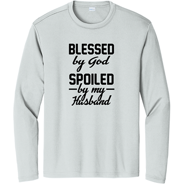 Blessed by God, Spoiled by My Husband - Silver