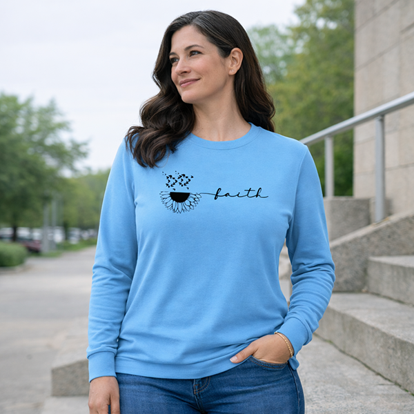 Faith in Bloom - Carolina Blue