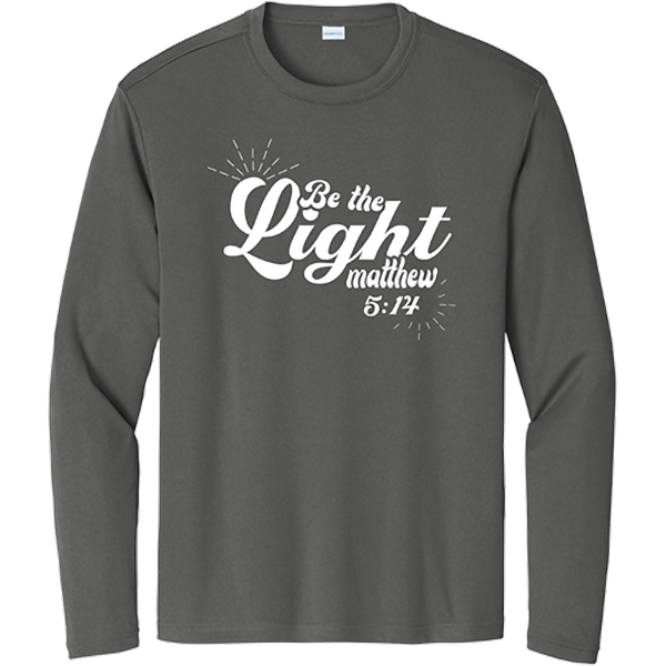 Be the Light (Matthew 5:14) - Iron Grey