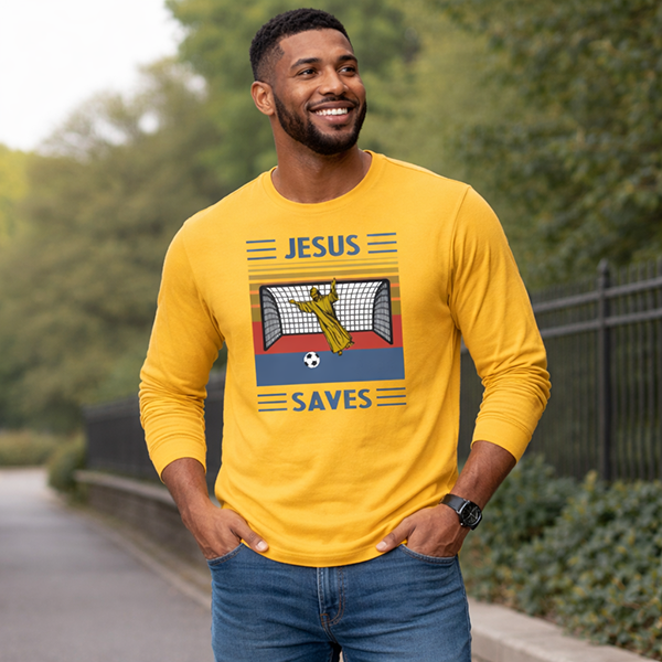 Jesus Saves - Gold