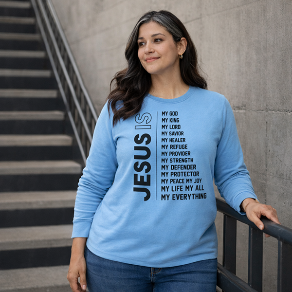 Jesus Is My Everything - Carolina Blue