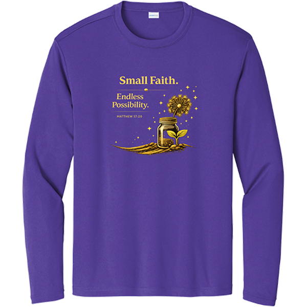 Small Faith, Endless Possibility - Purple