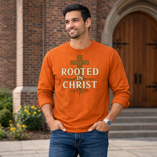 Rooted In Christ - Deep Orange