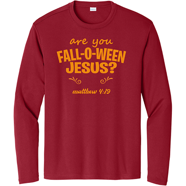 Fall-O-Ween Jesus - Deep Red