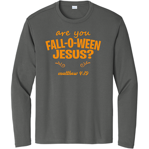 Fall-O-Ween Jesus - Iron Grey
