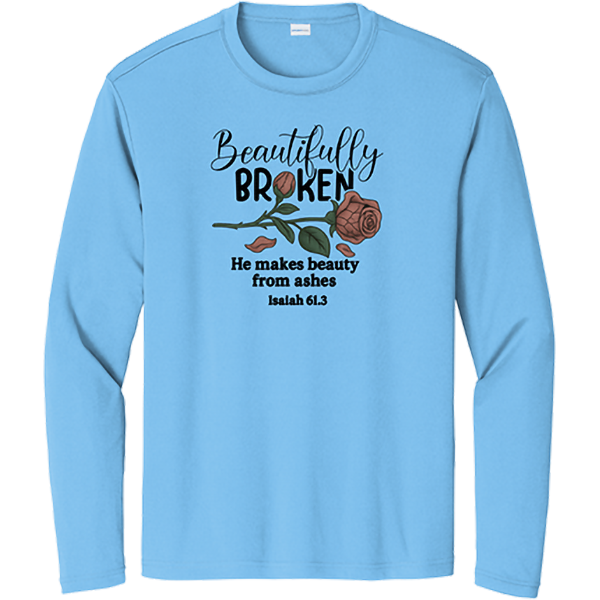 Beautifully Broken - Carolina Blue