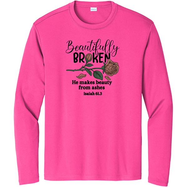 Beautifully Broken - Neon Pink