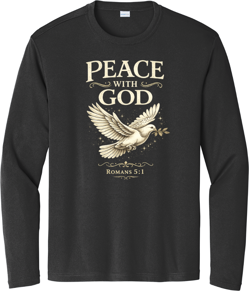Peace With God Romans 5:1 - Black