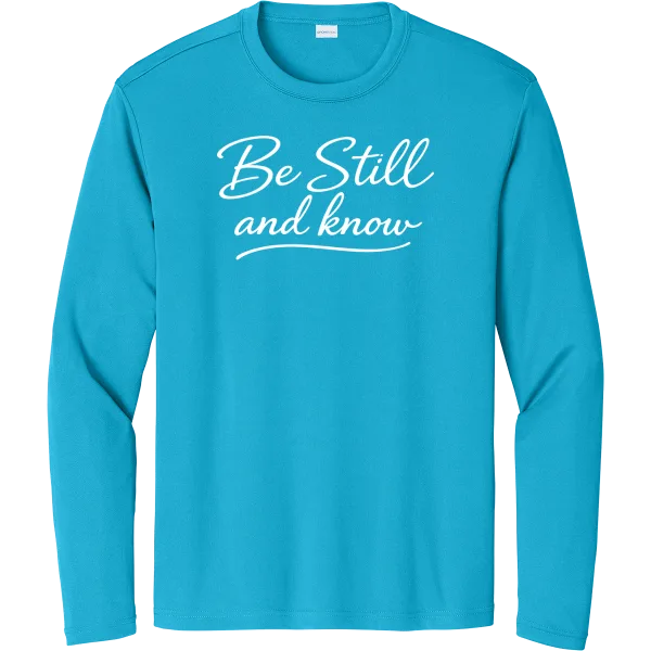 Be Still and Know - Atomic Blue