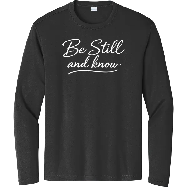 Be Still and Know - Black