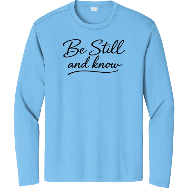 Be Still and Know - Carolina Blue