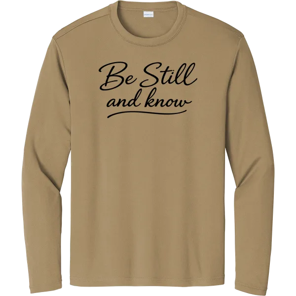 Be Still and Know - Coyote Brown