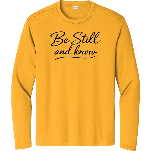 Be Still and Know - Gold