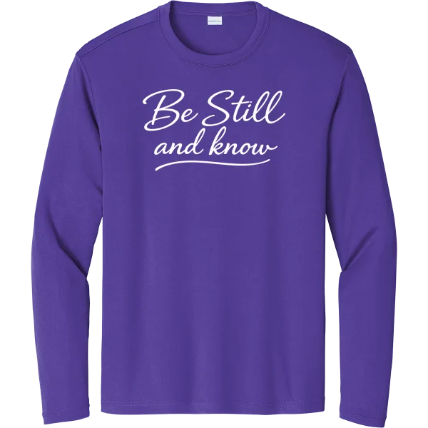 Be Still and Know - Purple