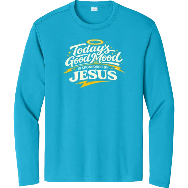 Jesus Sponsored My Good Mood - Atomic Blue