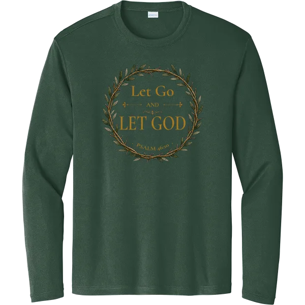 Let Go Let God Crown - Forest Green