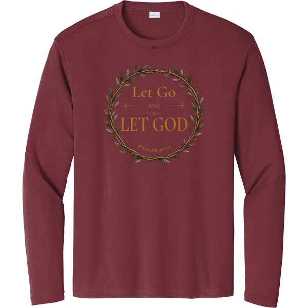 Let Go Let God Crown - Maroon