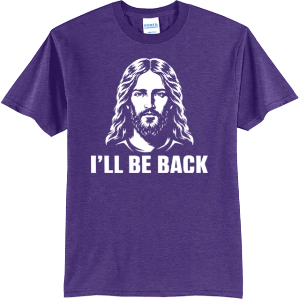 I’ll Be Back - Heather Purple