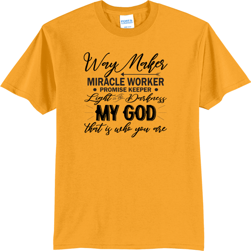My God the Miracle Worker - Gold