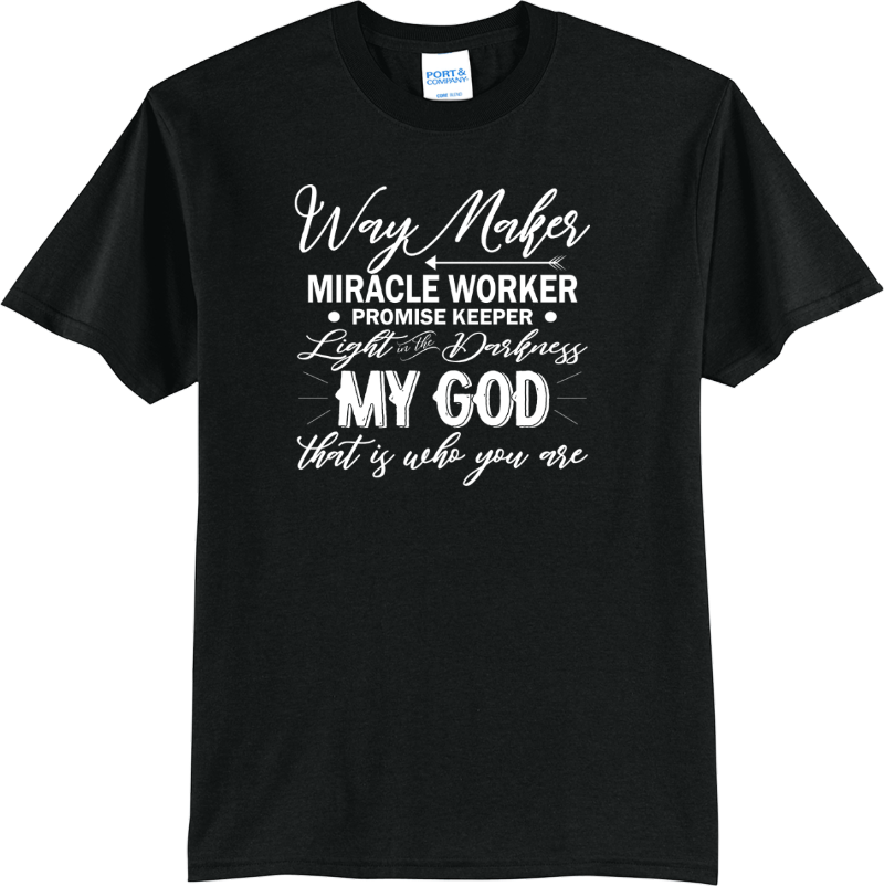 My God the Miracle Worker - Jet Black