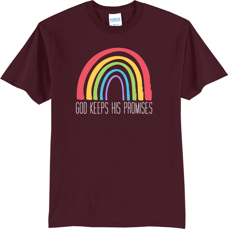 God Keeps His Promises - Athletic Maroon