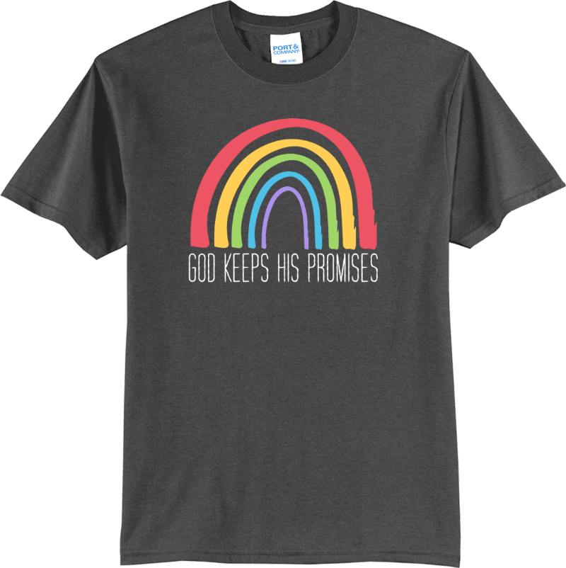 God Keeps His Promises - Charcoal