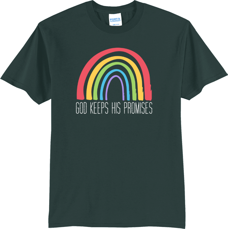 God Keeps His Promises - Dark Green